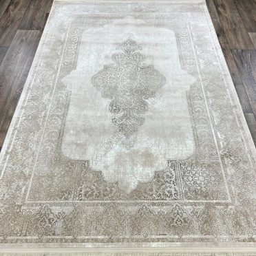 Иранский ковер Iran VERSAILLES 4166 (Бамбуковый шелк, бежевый)