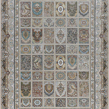 Иранский ковер Iran Mashad 1500 G139 (Акрил, бежевый)