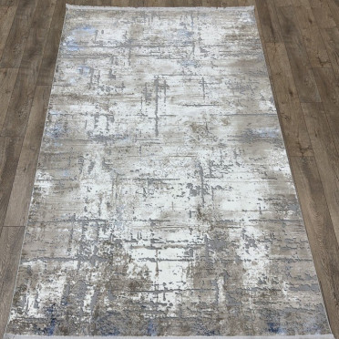 Турецкий ковер Elite Carpet OTTO 30170A (Акрил, бежевый, синий, серый)