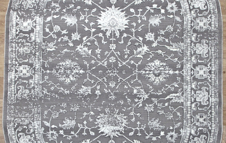 Ковер 03761A - GREY / GREY Овал ARMINA