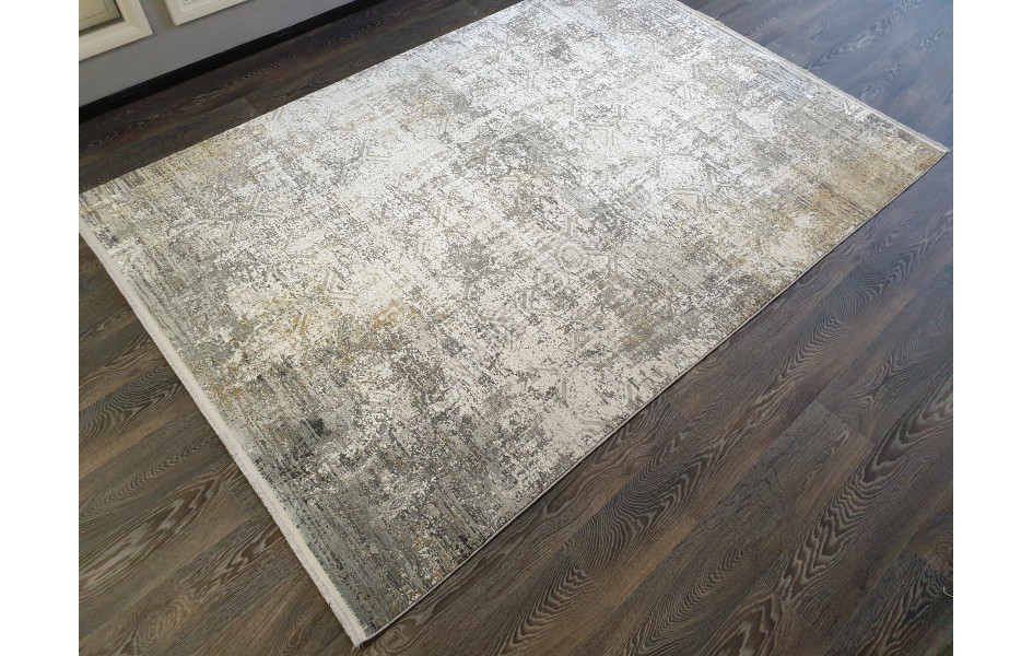 Ковер ДИЗАЙН DV001 ЦВЕТ C_D GRAY / CREAM