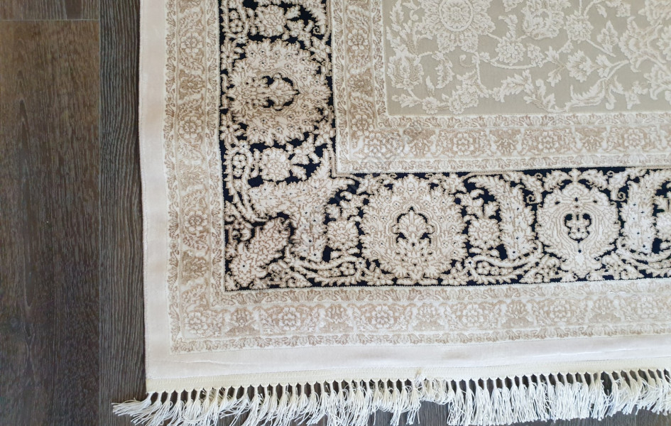 Турецкий ковер SHIMAL 9070D B.CREAM- B.BLUE
