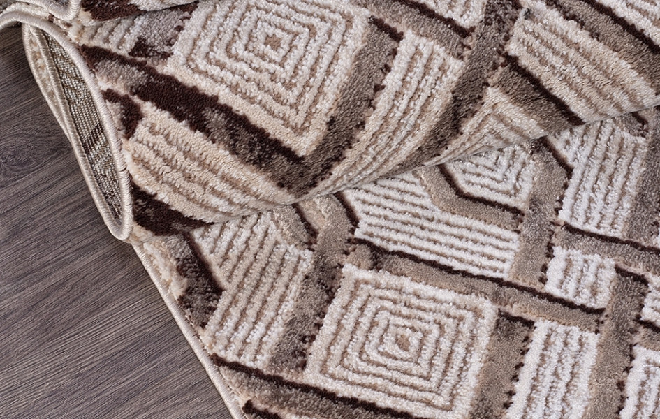 Ковер 04049B - DARK BROWN ARMINA