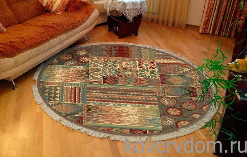 Бельгийский ковер Genova 38406 7292 71 круг