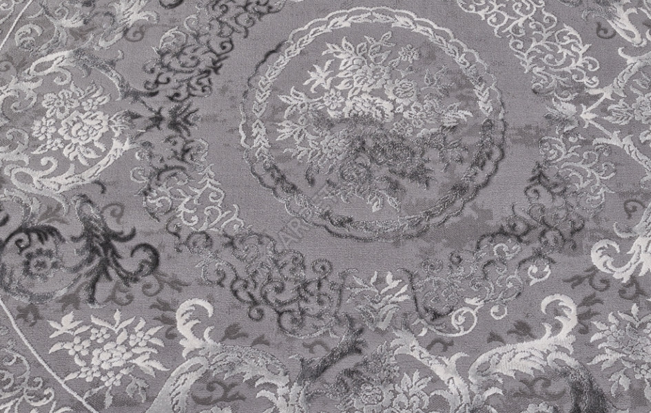 Ковер 03760A - GREY / GREY Круг ARMINA