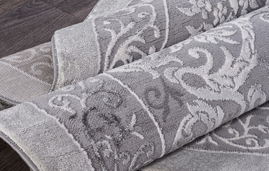 Ковер 03760A - GREY / GREY Круг ARMINA