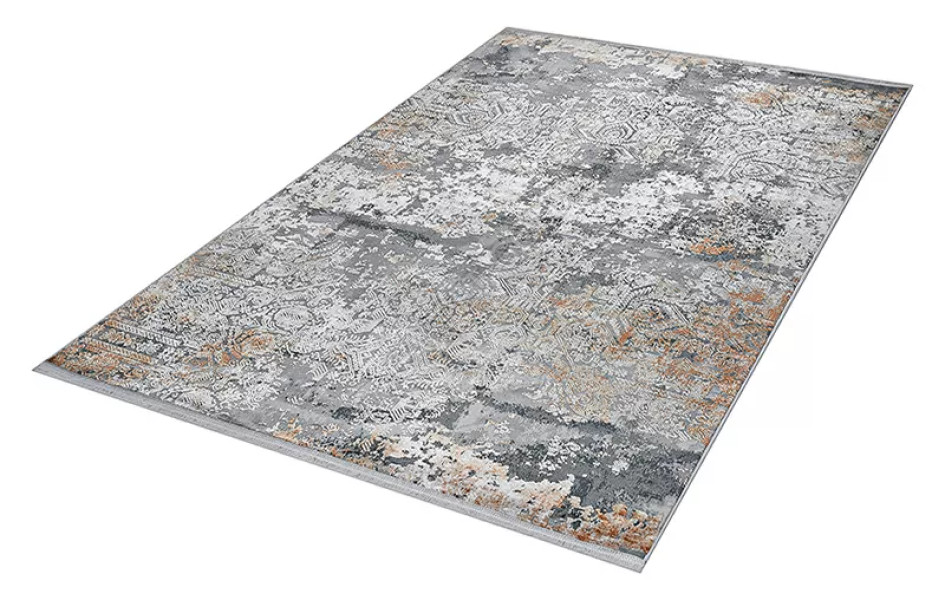 Ковер турецкий Royal Silk 21170A D.GREY_SHR/D.GREY_CKN