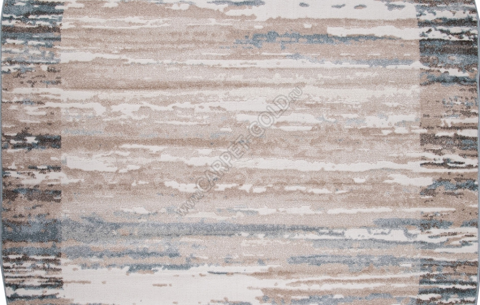 Ковер D983 - BEIGE-BLUE - Овал - коллекция NATUREL