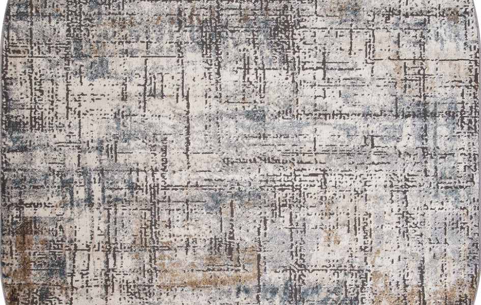 Ковер D871 - BEIGE 2 - Овал - коллекция SERENITY
