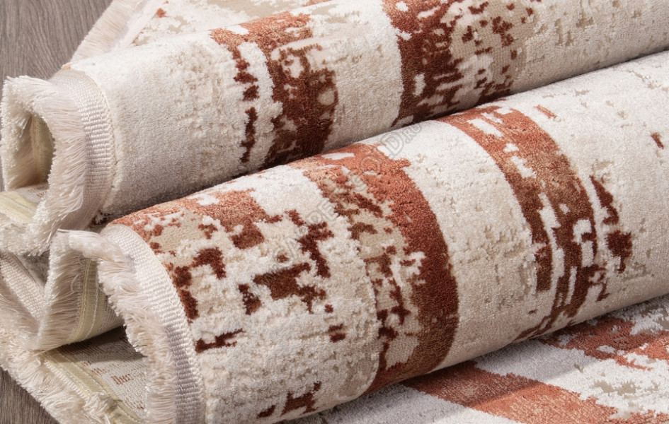 Ковер SI053K - BROWN / BROWN - Овал - коллекция LISSABON