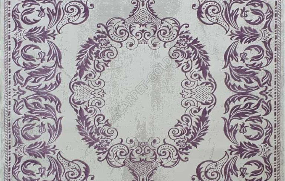 Турецкий ковер Amatis Lux 36567A STAN LILA / LILA