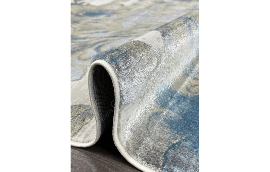 L137A_CREAM SHRINK / BLUE FDY Gilan