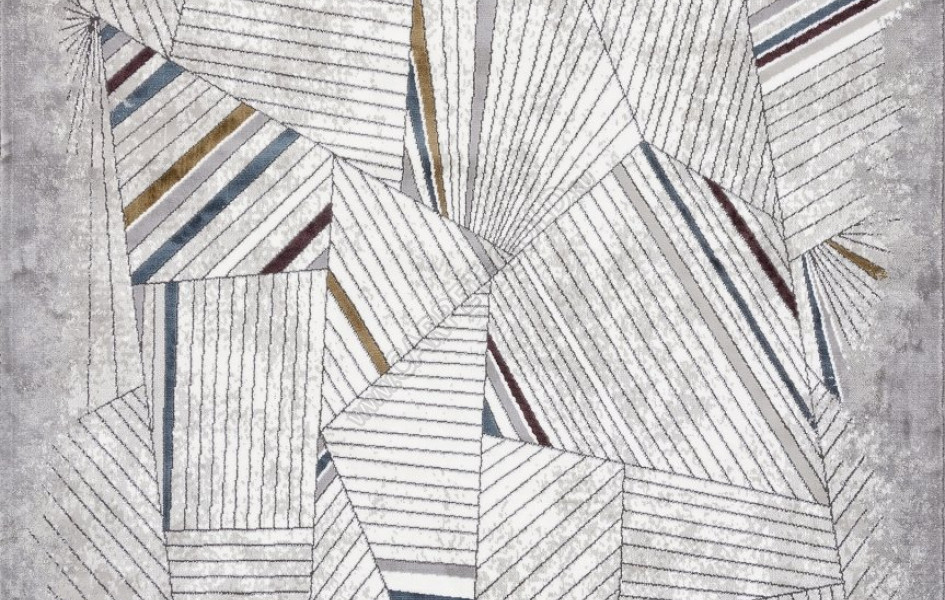 Ковер PN042G - GREY / GREY - Прямоугольник - коллекция PANAMA