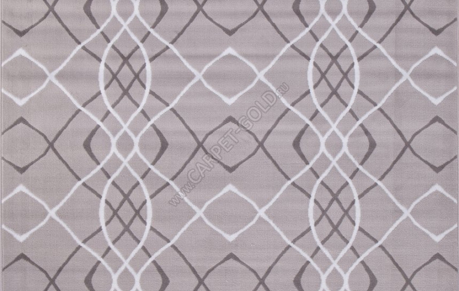 Ковер D532 - GRAY - Прямоугольник - коллекция SILVER