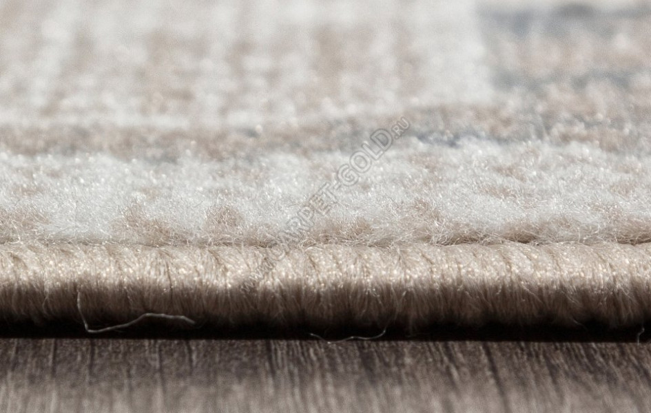 Ковер F353 - BEIGE-BLUE - Прямоугольник - коллекция SIERRA