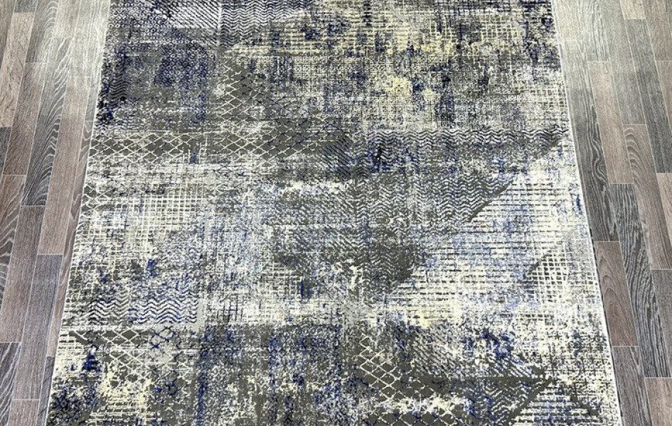 A2396A_IVORY / BLUE Lisa