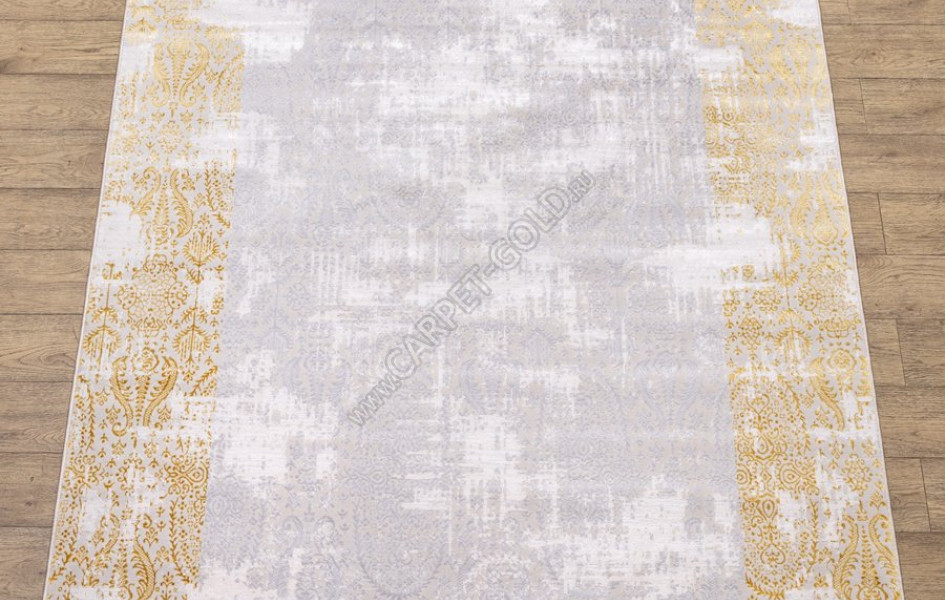 КОВРЫ ДИЗАЙН F591AS ЦВЕТ BEIGE / GOLD