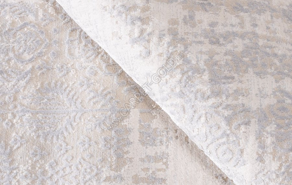 КОВРЫ ДИЗАЙН F591AS ЦВЕТ BEIGE / GOLD