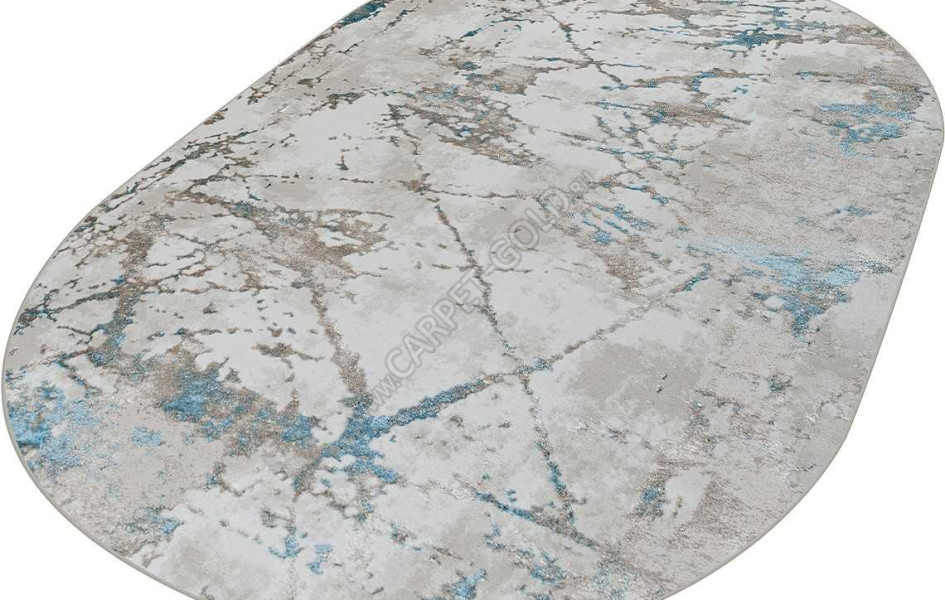 38894A OVAL BLUE FLS / BEIGE FLS Olimpos