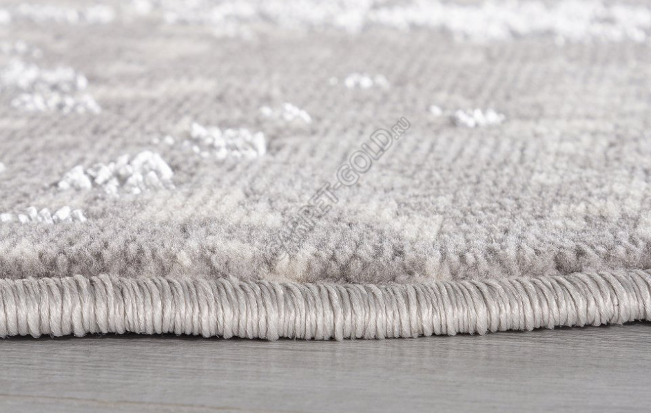 Ковер F477 - GRAY-BEIGE - Овал - коллекция LIMAN