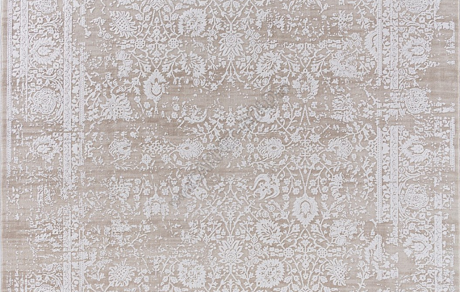 Ковер 21365C - D.BEIGE / WHITE - Прямоугольник - коллекция ANATOLIA