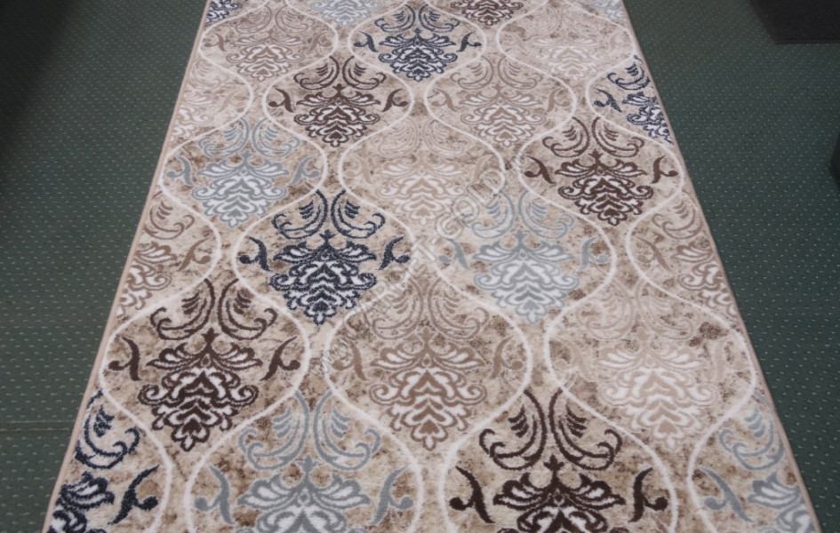 Российский ковер Valencia Delux D310 - CREAM-BROWN